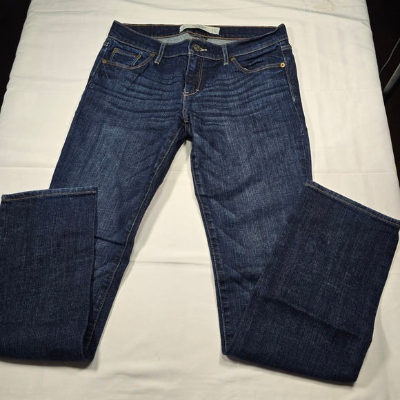 Abercrombie & Fitch Denim - Y2k Abercrombie & Fitch Erin Slim Bootcut Jeans Dark Wash Stretch 4S W27 L31